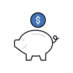 Save Money vector icon