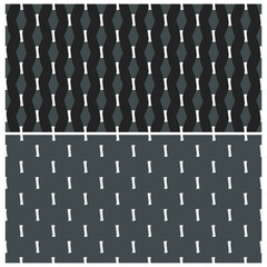 Abstract line shape pattern monochrome rhombus motif black white background minimalist modern ornament fabric design. Small elements allover print block for apparel textile, ladies dress, men's shirt.