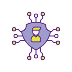 Ai Safety Measures icons vector stock illustration