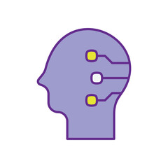 Ai Explainability icons vector stock illustration