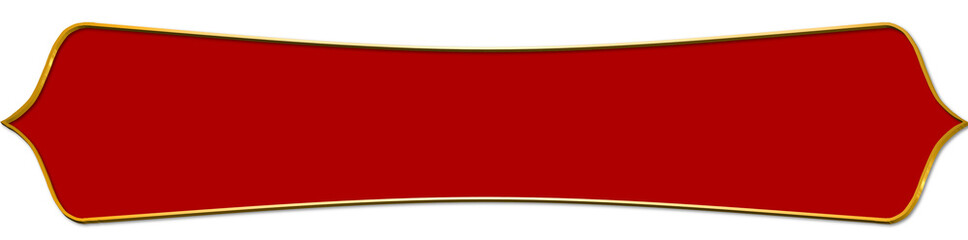red ribbon banner
