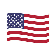 Obraz premium flag of united states of america 4th of july