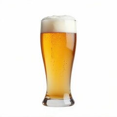 Refreshing Beer Glass Beverage Drink With Foam Served Cold On A Light Background Beverage Photo
