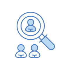 Search Employee vector icon