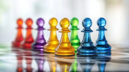 visuals representing elements that provide a competitive edge in the market.