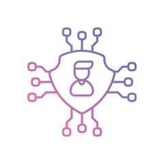 Ai Safety Measures icons vector stock illustration