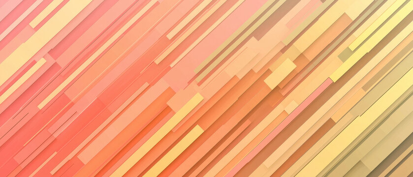 Abstract diagonal stripes in warm, pastel colors