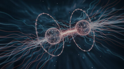 Scientific visualization of particle interaction and wave dynamics in a dark space environment