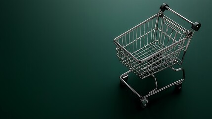 Web developer optimizing e-commerce speed and performance for mobile users, isolated on a deep green background