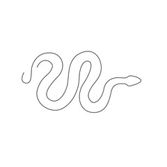 Fototapeta premium logo snake