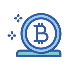 bitcoin icon design
