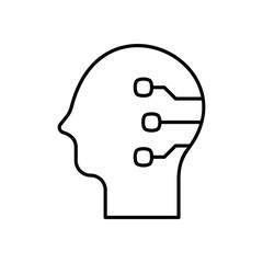 Ai Explainability icons vector stock illustration