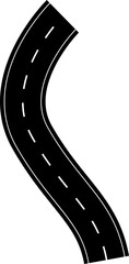 Fototapeta premium Road Illustration Vector