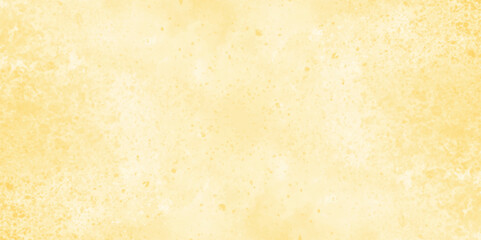 Abstract lemon yellow watercolor painted paper texture background. acrylic grunge texture, watercolor drawing on white background, yellow small splashes of paint on paper.