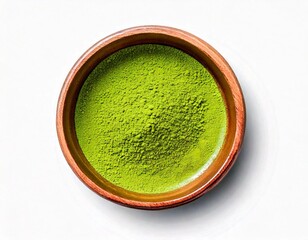 bowl of green tea