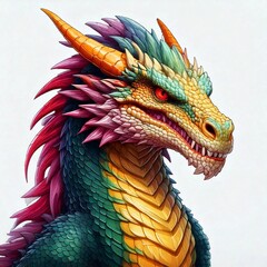 chinese dragon head