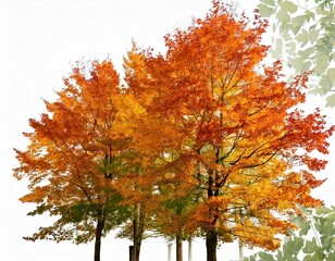 autumn maple tree