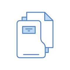 Business File vector icon