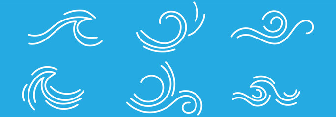 Wind blow line icon fresh vector  icon. cloud air isolated speed symbol. Wind blow air line icon . wind blowing line icon eps 888.