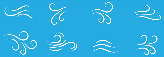 Wind blow line icon fresh vector  icon. cloud air isolated speed symbol. Wind blow air line icon . wind blowing line icon eps 888.