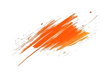 Vibrant Orange Paint Stroke: Abstract Art Element, Bold Graphic Design Resource, Perfect for Branding, Website Design, Flyers, Posters, Social Media, Texture Overlay, Creative Background, Modern      