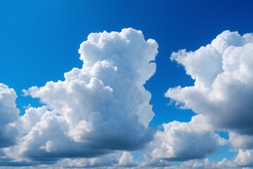 there are many clouds that are in the sky above the water