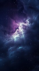 Naklejka premium Galaxy wallpaper astronomy nebula nature.