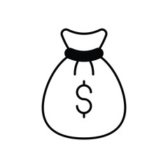 Money Bag vector icon