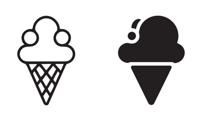 Ice cream vector illustration