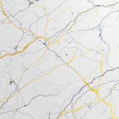 Fototapeta premium Shimmering Elegance: Marble's Golden Embrace