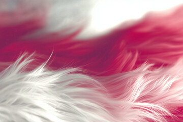 Obraz premium red hair texture