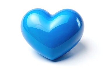 Tilted blue hearts, exquisitely photographed portraits.