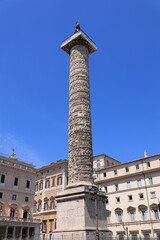 Blick in das Zentrum der Stadt Rom in Italien
