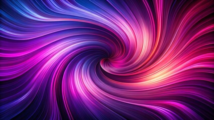 Obraz premium Abstract Magenta Violet Swirling Wallpaper Background - Generative AI Art