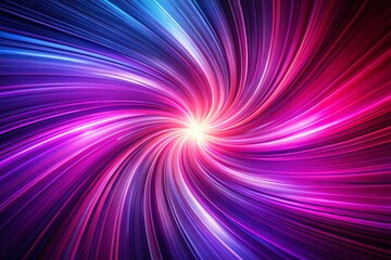 Abstract Pink Purple Swirling Lines Background Animation - Dynamic Energy Motion Design