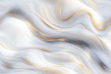 Textura abstrata de m&aacute;rmore com detalhes em dourado, cinza e branco, em padr&atilde;o seamless, criada com IA generativa, ideal para design de interiores e superf&iacute;cies sofisticadas