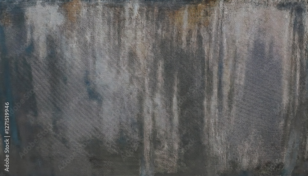 Aufkleber aged weathered wall texture with abstract gray and blue stains, grunge artistic background for digit