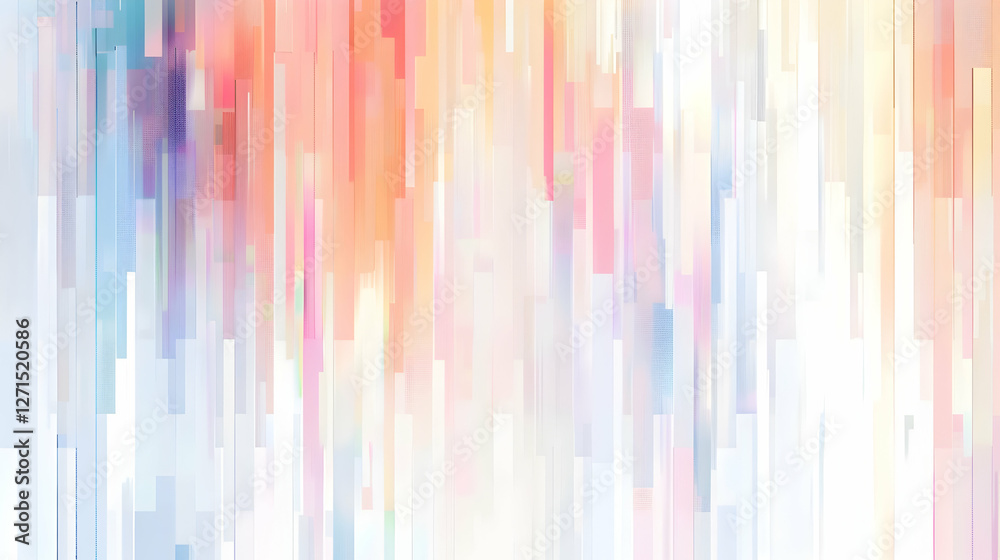 Poster abstract colorful vertical lines creating a vibrant, modern background suitable for design projects