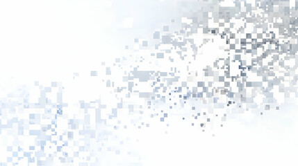 Obraz premium Abstract digital design featuring soft blue and white hues with a textured gradient background