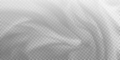 Dot white gray wave light technology texture background. Abstract big data digital concept.