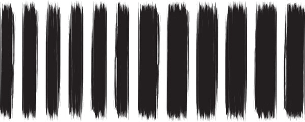 Black brush strock whith background 
