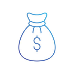 Money Bag vector icon