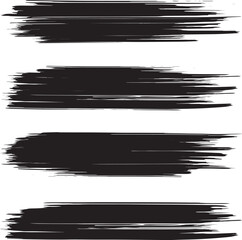 Black brush strock whith background 