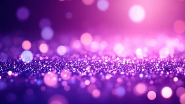 Purple and Pink Bokeh Light Abstract Background