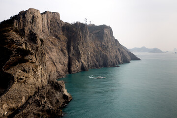 Fototapeta premium Navarone Cliffs of Chujado Island