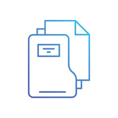 Business File vector icon