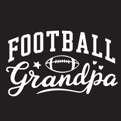 Obraz premium FOOTBALL GRANDPA graphic design for Grandpa lovers