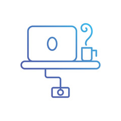 Work Chat vector icon