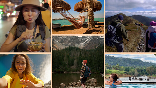 Multi Screen Tourism Video Wall