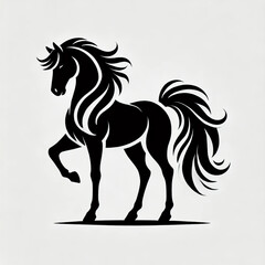 horse vector illustration © Juthi